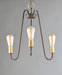 Maxim - 11733OIAB - Three Light Chandelier - Haven - Oil Rubbed Bronze / Antique Brass