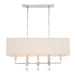 Crystorama - 8109-PN - Eight Light Chandelier - Paxton - Polished Nickel
