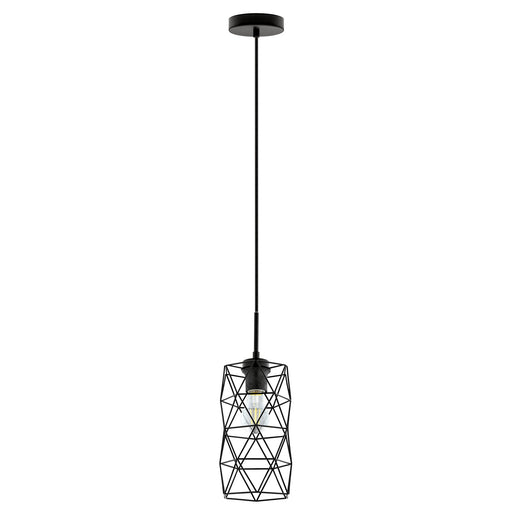 Eglo USA - 202358A - One Light Pendant - Estevau - Matte Black