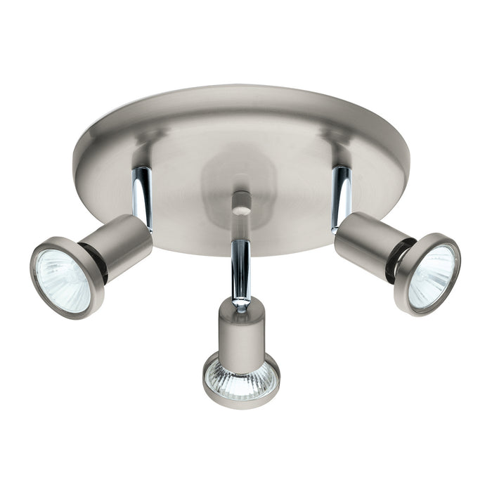 Eglo USA - 202376A - Three Light Ceiling Track Light - Buzz - Matte Nickel