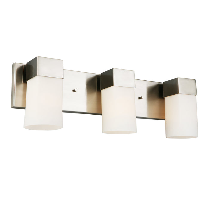Eglo USA - 202864A - Three Light Bath/Vanity - Ciara Springs - Brushed Nickel