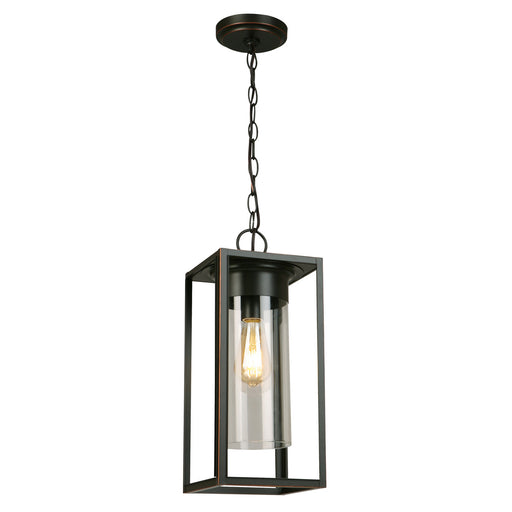 Walker Hill One Light Outdoor Pendant Oil Rubbed Bronze