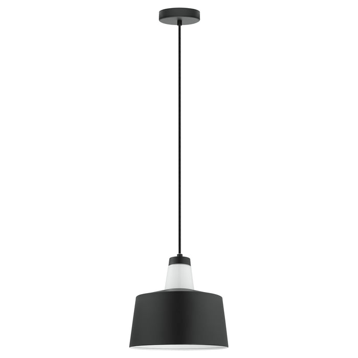 Eglo USA - 96802A - One Light Pendant - Tabanera - Black & White