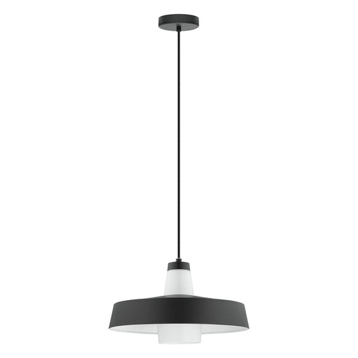 Tabanera One Light Pendant Black & White