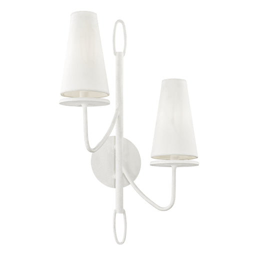 Troy Lighting - B6282-GSW - Two Light Wall Sconce - Marcel - Gesso White
