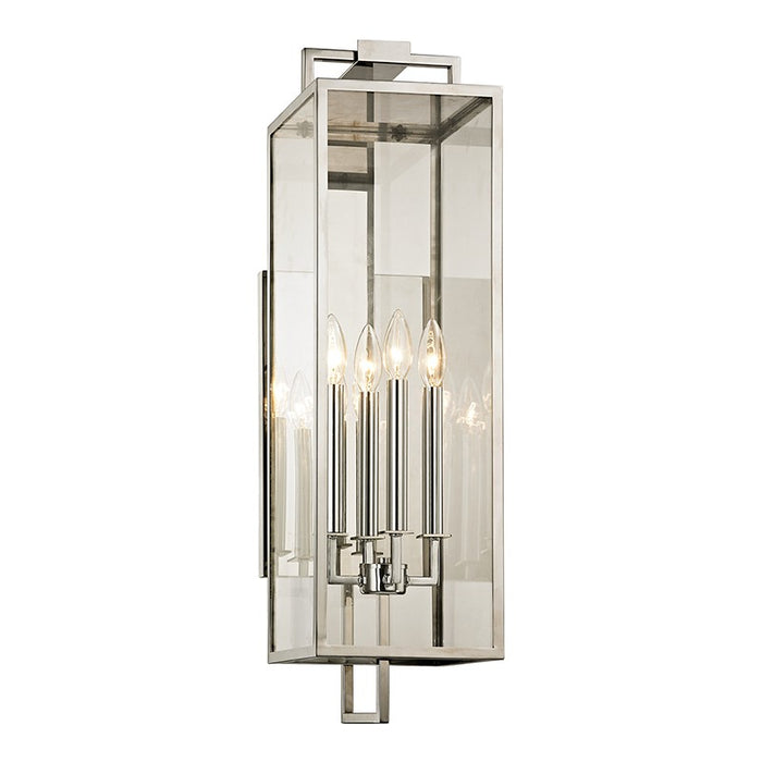 Troy Lighting - B6533-SS - Four Light Wall Lantern - Beckham - Polished Stainless