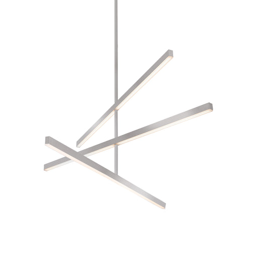 Vega LED Chandelier Brushed Nickel