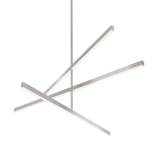 Vega LED Chandelier Brushed Nickel