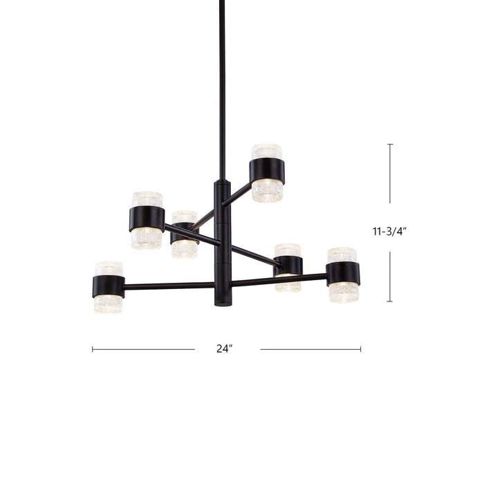 Kuzco Lighting - EP48224-BK - LED Pendant - Copenhagen - Black