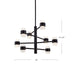 Kuzco Lighting - EP48232-BK - LED Pendant - Copenhagen - Black