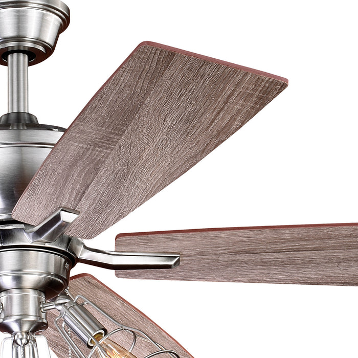 Vaxcel - F0054 - 52 Inch Ceiling Fan - Clybourn - Satin Nickel