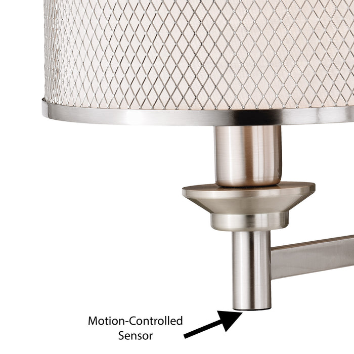 Vaxcel - W0259 - One Light Swing Arm Wall Light - Polk - Satin Nickel