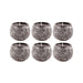 ELK Home - 444548/S6 - Set of 6 Filled Votives - Varanasi - Brown