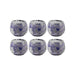 ELK Home - 444562/S6 - Set of 6 Filled Votives - Varanasi - Brown