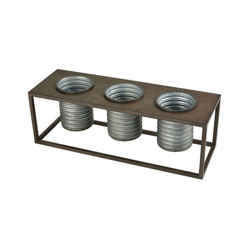 ELK Home - 671104 - Planter - Centerville - Galvanized