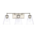 Capital Lighting - 121731PN-463 - Three Light Vanity - Murphy - Polished Nickel