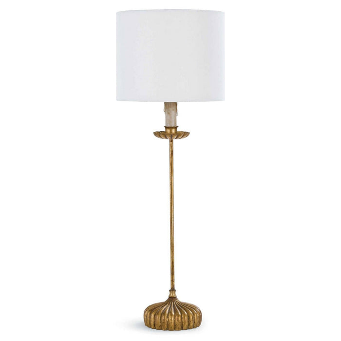 Regina Andrew - 13-1171 - One Light Table Lamp - Clove - Antique Gold Leaf