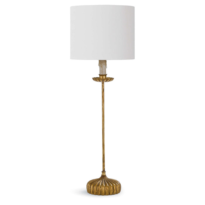 Regina Andrew - 13-1171 - One Light Table Lamp - Clove - Antique Gold Leaf