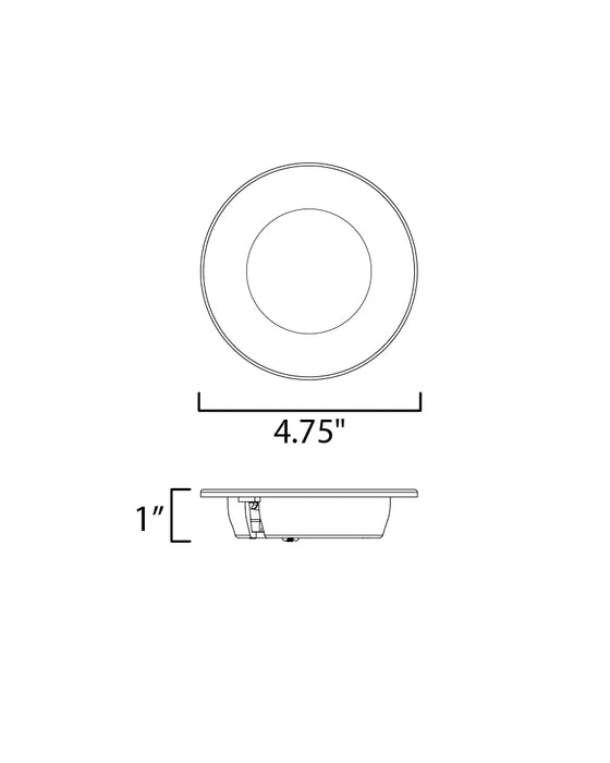 Snug LED Recessed DownLight-Exterior-Maxim-Lighting Design Store