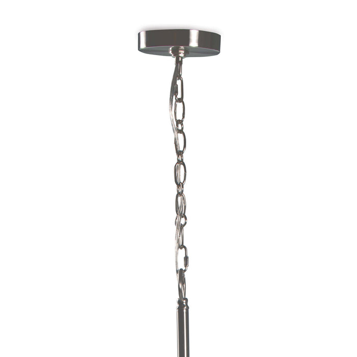 Regina Andrew - 16-1044CLR - One Light Chandelier - Bubbles - Brushed Nickel