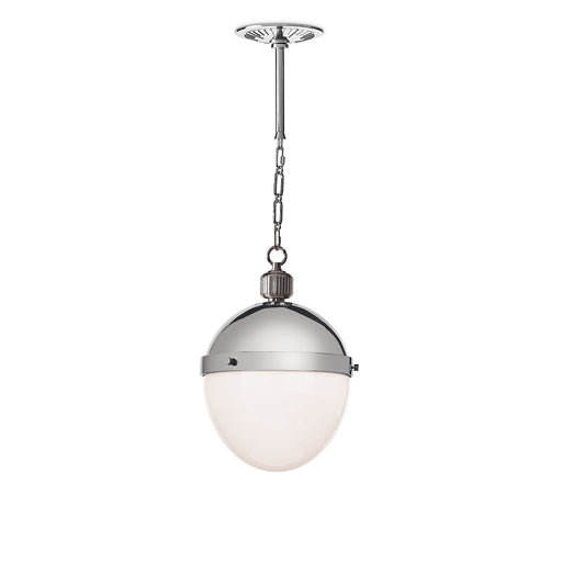 Otis One Light Pendant Polished Nickel
