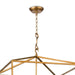 Regina Andrew - 16-1132AGL - Eight Light Lantern - Cape - Antique Gold