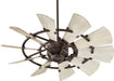 Quorum - 94410-86 - 44 Inch Ceiling Fan - Windmill - Oiled Bronze