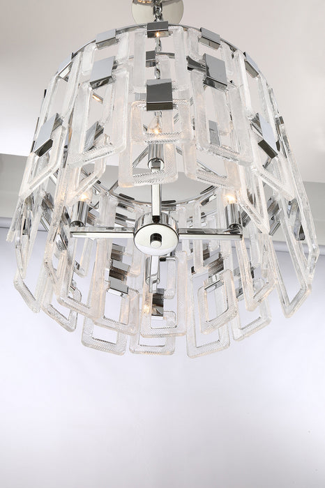 Eurofase - 33744-018 - Four Light Chandelier - Viviana - Chrome