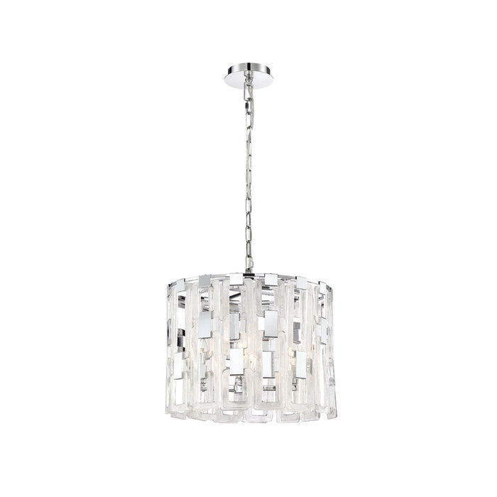 Eurofase - 33744-018 - Four Light Chandelier - Viviana - Chrome