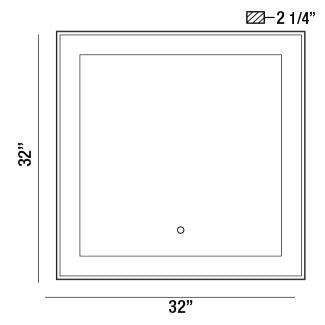 Eurofase - 33829-012 - LED Mirror - Mirror - Black