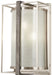 Minka-Lavery - 3563-098 - Three Light Wall Sconce - Tyson's Gate - Brushed Nickel w/Shale Wood