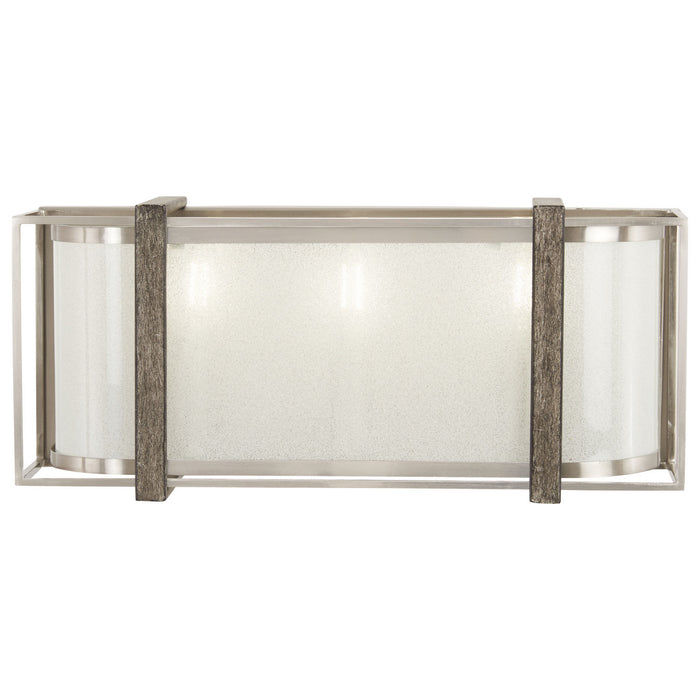 Minka-Lavery - 4563-098 - Three Light Bath - Tyson's Gate - Brushed Nickel w/Shale Wood
