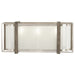 Minka-Lavery - 4563-098 - Three Light Bath - Tyson's Gate - Brushed Nickel w/Shale Wood