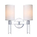 Matteo Lighting - W52702CH - Two Light Wall Sconce - Wall Sconce Collections - Chrome