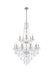 Verona 15 Light Chandelier Chrome-Large Chandeliers-Elegant Lighting-Lighting Design Store