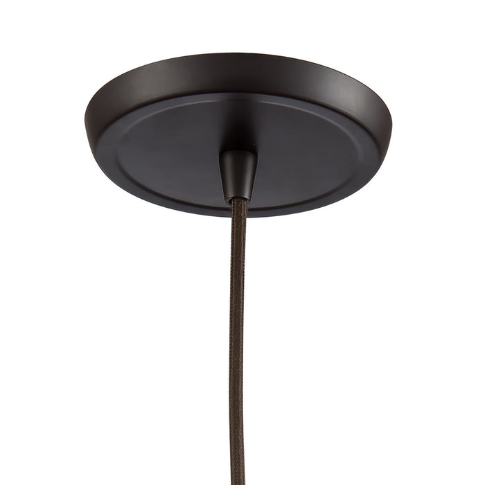 ELK Home - 10671/1 - One Light Mini Pendant - Hand Formed Glass - Oil Rubbed Bronze