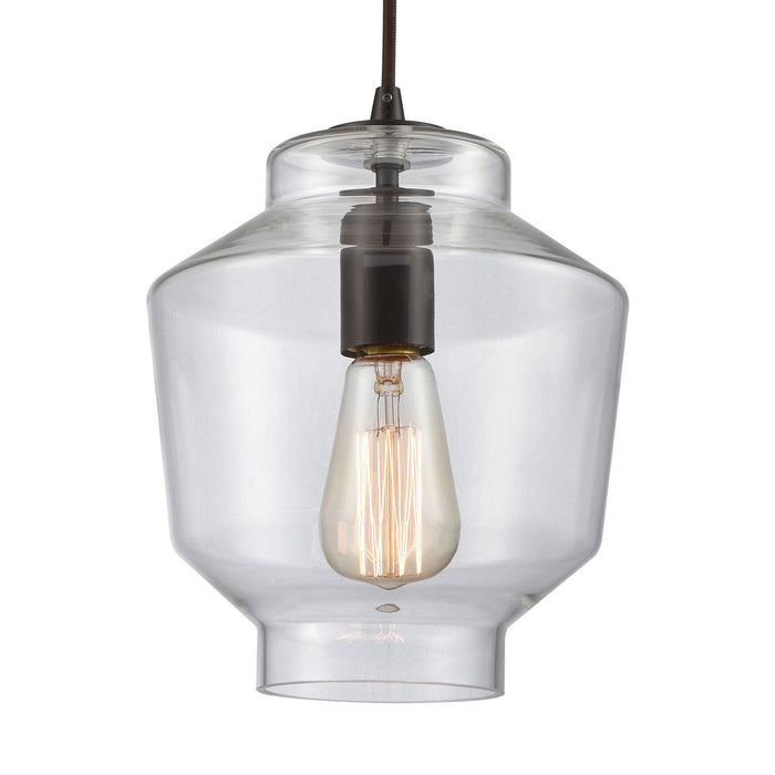 ELK Home - 10905/1 - One Light Mini Pendant - Barrel - Oil Rubbed Bronze