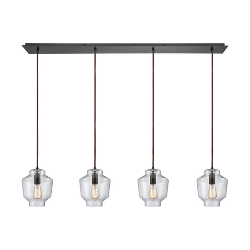 ELK Home - 10905/4LP - Four Light Pendant - Barrel - Oil Rubbed Bronze