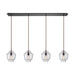 ELK Home - 10905/4LP - Four Light Pendant - Barrel - Oil Rubbed Bronze