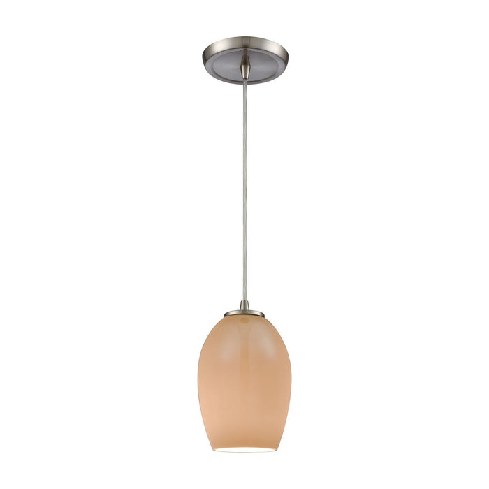 ELK Home - 10930/1 - One Light Mini Pendant - Villiska - Satin Nickel