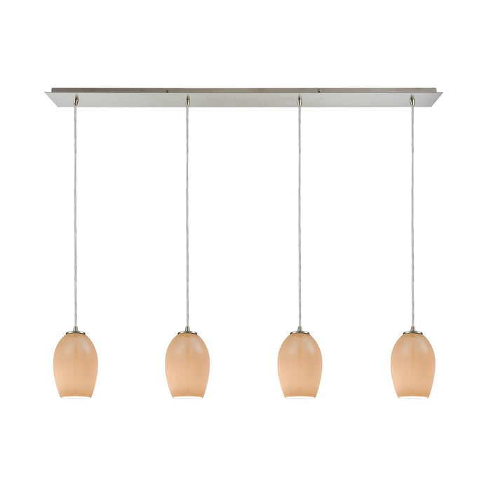 ELK Home - 10930/4LP - Four Light Pendant - Villiska - Satin Nickel