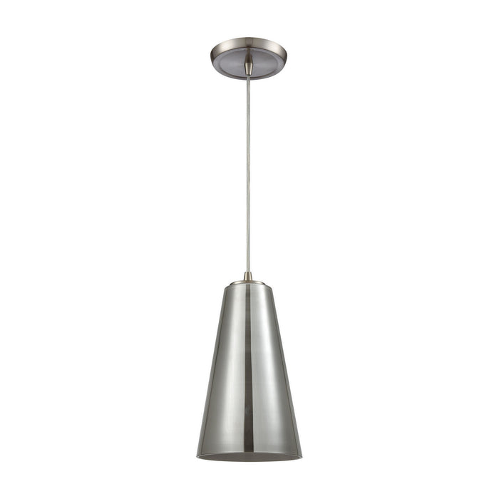 ELK Home - 10940/1 - One Light Mini Pendant - Connor - Satin Nickel