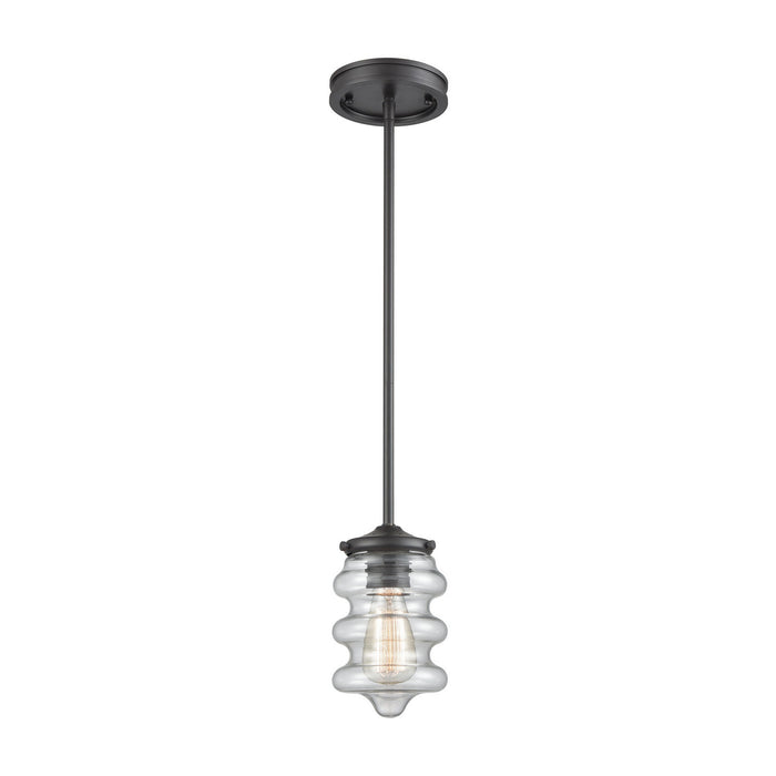 ELK Home - 16160/1 - One Light Mini Pendant - Synchronis - Oil Rubbed Bronze