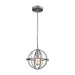 ELK Home - 16171/1 - One Light Mini Pendant - Aubridge - Weathered Zinc