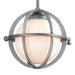 ELK Home - 16173/1 - One Light Mini Pendant - Aubridge - Weathered Zinc