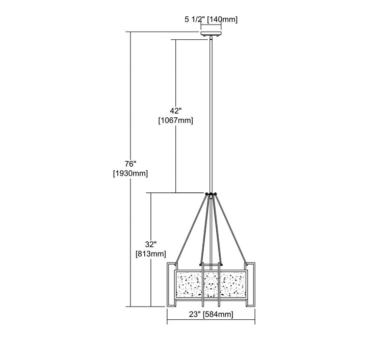 ELK Home - 16185/4 - Four Light Chandelier - Stasis - Oil Rubbed Bronze