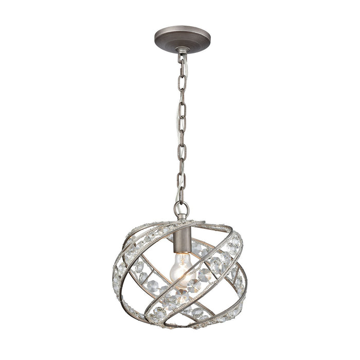 ELK Home - 16247/1 - One Light Mini Pendant - Renaissance - Weathered Zinc