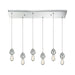 ELK Home - 32221/6RC - Six Light Pendant - Socketholder - Polished Chrome