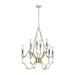 ELK Home - 33045/8 - Eight Light Chandelier - Sylvanna - Antique Silver Leaf