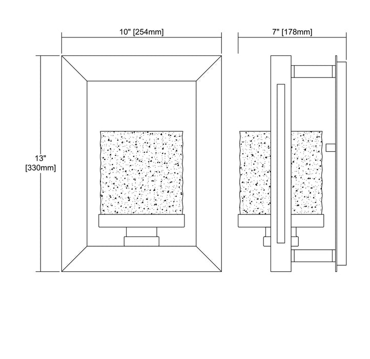 ELK Home - 33070/1 - One Light Wall Sconce - Timberwood - Oil Rubbed Bronze